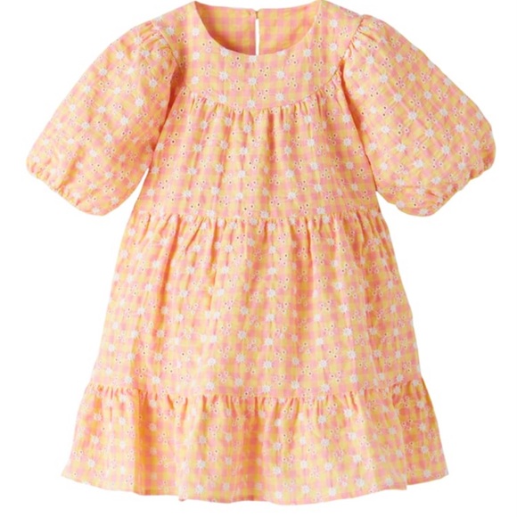 Zara Kids Seersucker Midi Dress size 4-5T - Picture 1 of 16